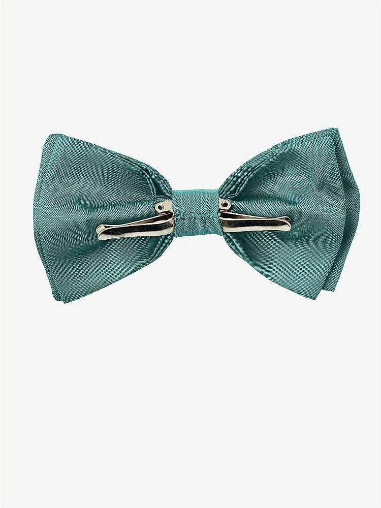 Back View - Treasure Peau de Soie Boy's Clip Bow Tie by After Six