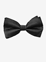 Front View Thumbnail - Black Peau de Soie Boy's Clip Bow Tie by After Six