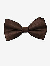 Front View Thumbnail - Brownie Peau de Soie Boy's Clip Bow Tie by After Six