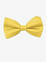 Front View Thumbnail - Daffodil Peau de Soie Boy's Clip Bow Tie by After Six