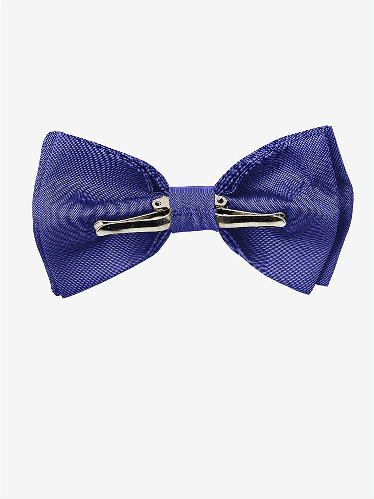 Back View - Electric Blue Peau de Soie Boy's Clip Bow Tie by After Six