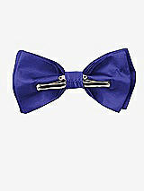 Rear View Thumbnail - Electric Blue Peau de Soie Boy's Clip Bow Tie by After Six