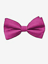 Front View Thumbnail - Fruit Punch Peau de Soie Boy's Clip Bow Tie by After Six