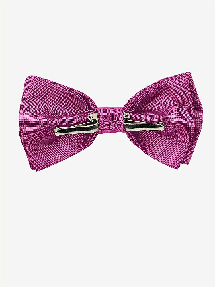 Back View - Fruit Punch Peau de Soie Boy's Clip Bow Tie by After Six