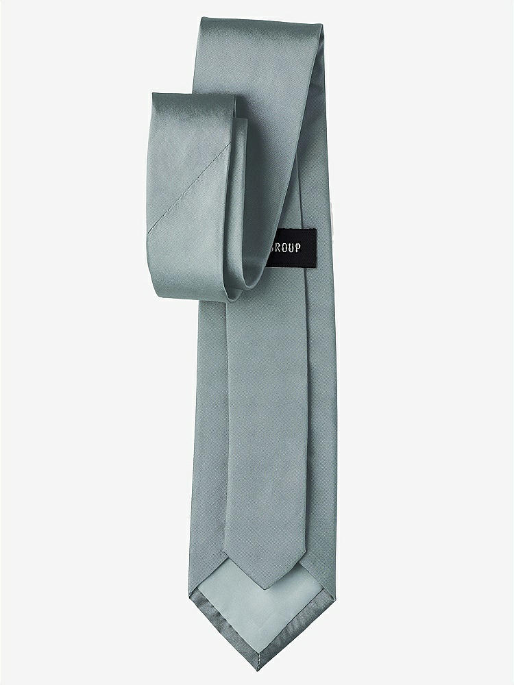 Back View - Breezy Peau de Soie Boy's 50" Necktie by After Six