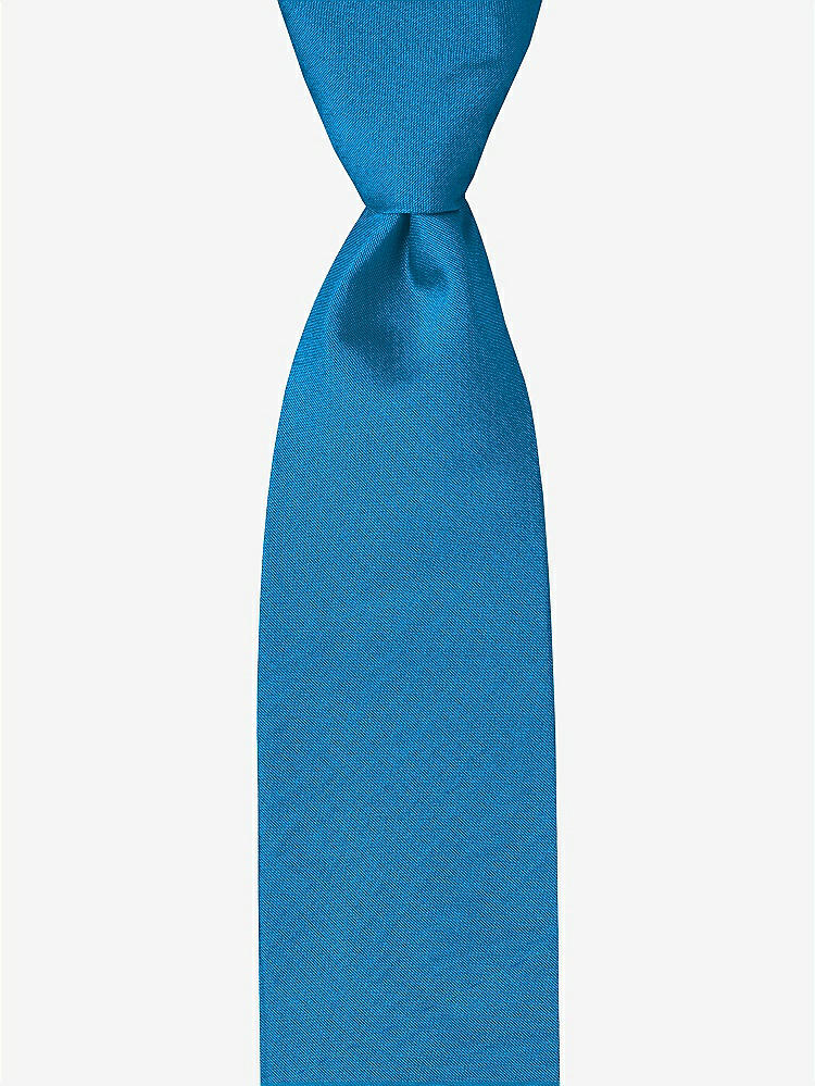 Front View - Bayside Peau de Soie Boy's 50" Necktie by After Six