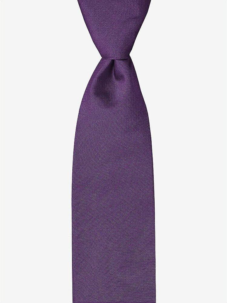 Front View - Majestic Peau de Soie Boy's 50" Necktie by After Six