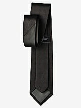 Rear View Thumbnail - Black Peau de Soie Boy's 50" Necktie by After Six