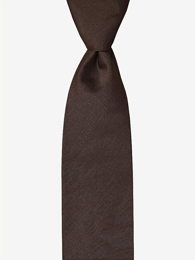 Front View - Brownie Peau de Soie Boy's 50" Necktie by After Six