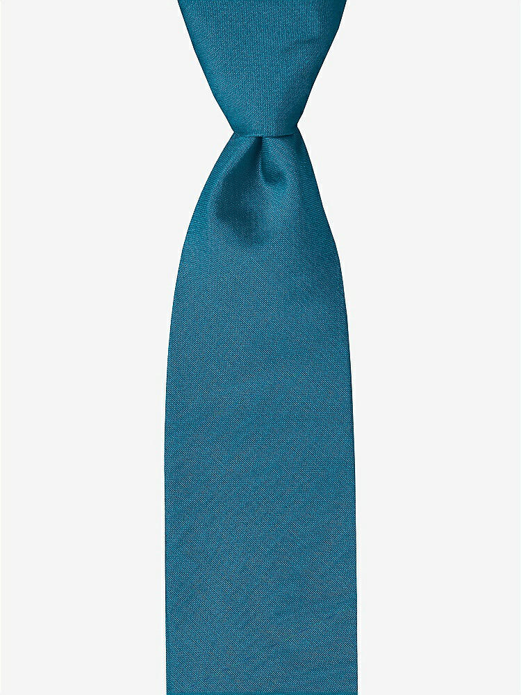 Front View - Caspian Peau de Soie Boy's 50" Necktie by After Six