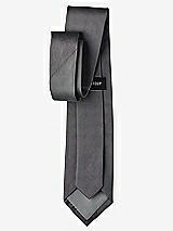 Rear View Thumbnail - Ebony Peau de Soie Boy's 50" Necktie by After Six