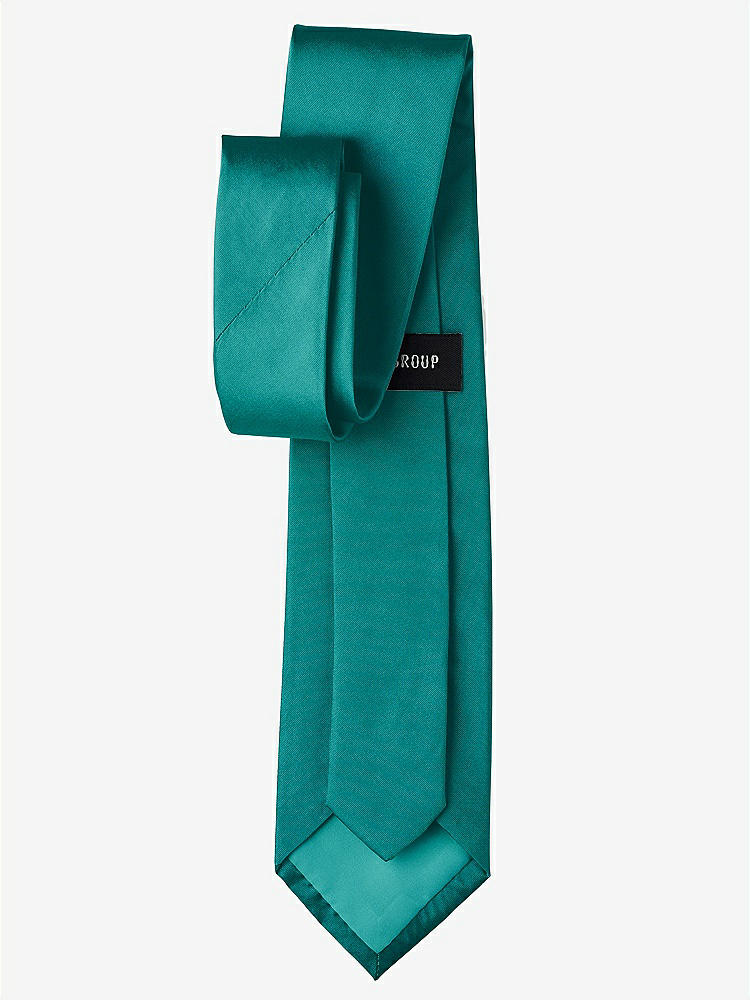 Back View - Jade Peau de Soie Boy's 50" Necktie by After Six