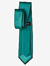 Rear View Thumbnail - Jade Peau de Soie Boy's 50" Necktie by After Six