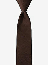 Front View Thumbnail - Brownie Peau de Soie Boy's 14" Zip Necktie by After Six