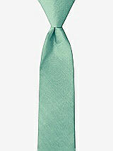 Front View Thumbnail - Fresh Peau de Soie Boy's 14" Zip Necktie by After Six