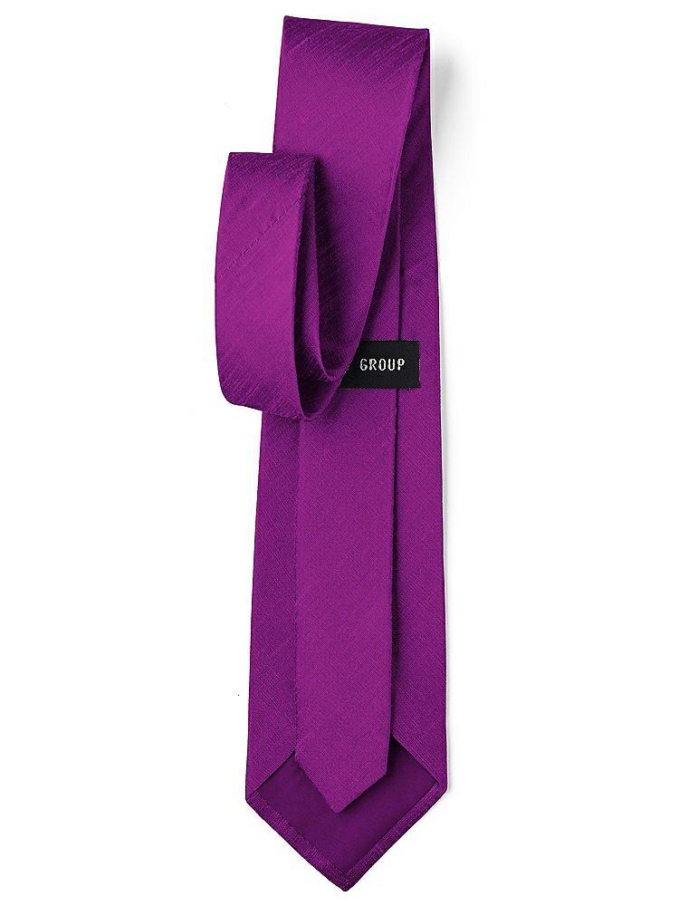 Back View - Dahlia Dupioni Boy's 50" Necktie by After Six