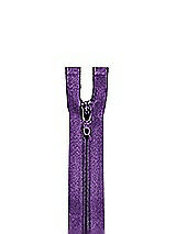 Front View Thumbnail - African Violet Zipper - 24" hidden