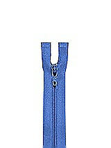 Front View Thumbnail - Cornflower Zipper - 24" hidden