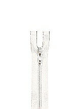 Front View Thumbnail - Ivory Zipper - 24" hidden