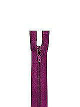 Front View Thumbnail - Merlot Zipper - 24" hidden