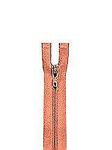 Front View Thumbnail - Tangerine Zipper - 24" hidden