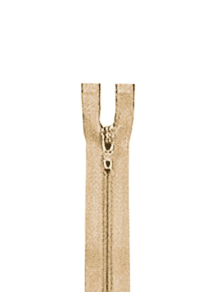 Front View - Venetian Gold Zipper - 24" hidden