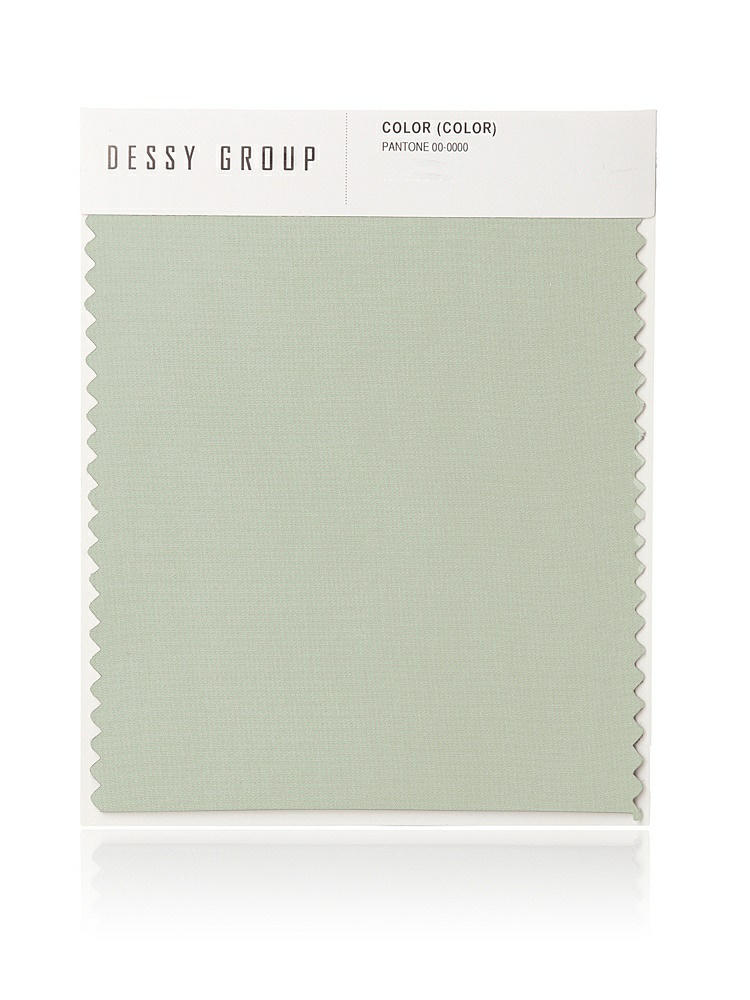 Front View - Celadon Lux Chiffon Swatch