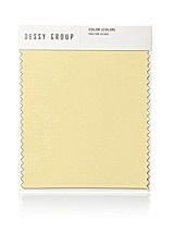 Front View Thumbnail - Pale Yellow Lux Chiffon Swatch