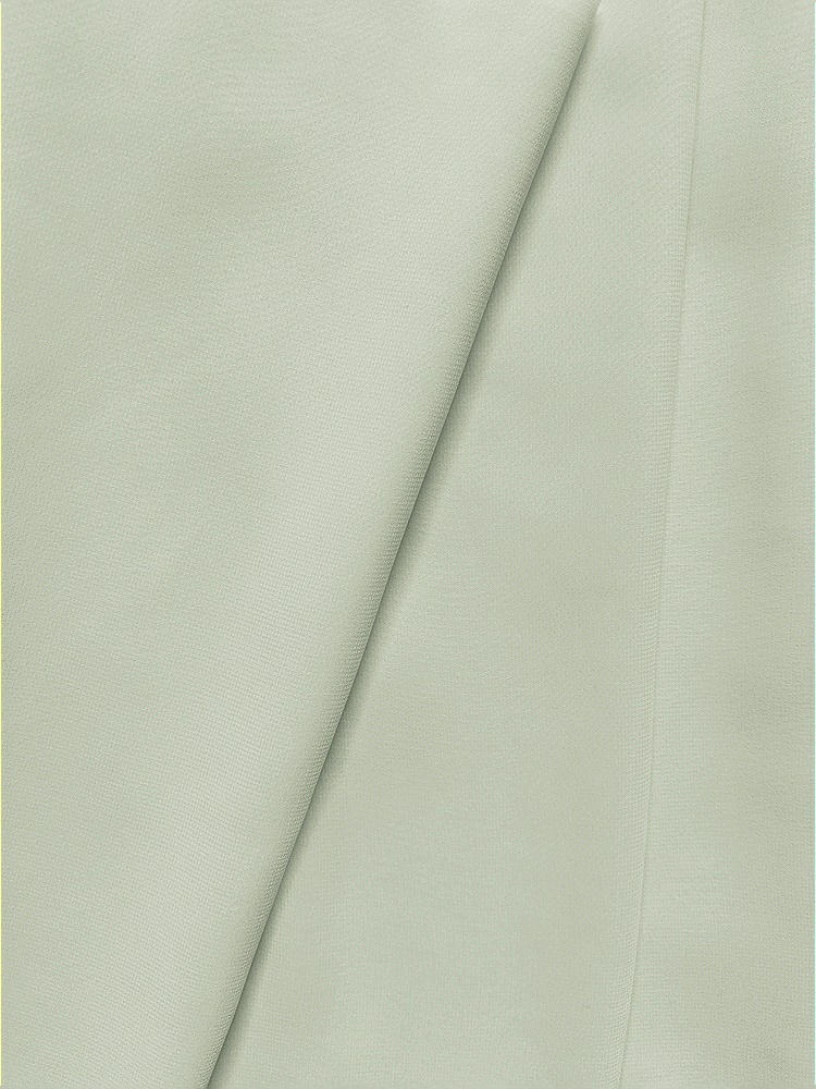 Front View - Celadon Lux Chiffon Fabric by the Yard