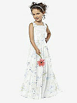 Front View Thumbnail - Bleu Garden Flower Girl Style FL4033