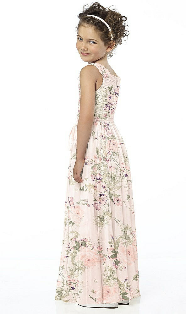 Back View - Blush Garden Flower Girl Style FL4033