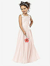 Front View Thumbnail - Blush Flower Girl Style FL4033