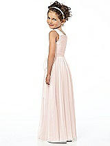 Rear View Thumbnail - Blush Flower Girl Style FL4033