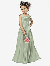 Front View Thumbnail - Sage Flower Girl Style FL4033