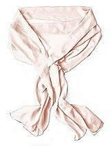 Rear View Thumbnail - Blush Sheer Crepe Stole