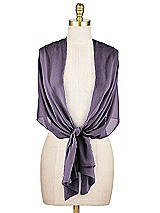 Alt View 2 Thumbnail - Lavender Sheer Crepe Stole