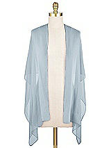 Front View Thumbnail - Mist Sheer Crepe Stole