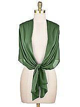 Alt View 2 Thumbnail - Vineyard Green Sheer Crepe Stole