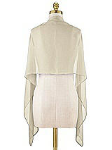 Alt View 1 Thumbnail - Champagne Lux Chiffon Stole