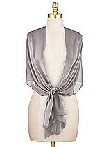 Alt View 2 Thumbnail - Cashmere Gray Lux Chiffon Stole