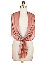 Alt View 2 Thumbnail - Desert Rose Lux Chiffon Stole