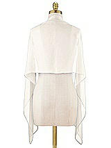 Alt View 1 Thumbnail - Ivory Lux Chiffon Stole