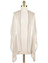 Front View Thumbnail - Oat Lux Chiffon Stole