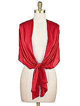 Alt View 2 Thumbnail - Parisian Red Lux Chiffon Stole