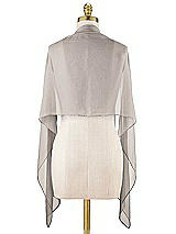 Alt View 1 Thumbnail - Taupe Lux Chiffon Stole