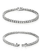 Front View Thumbnail - Cubic Zirconia CZ Tennis Bracelet