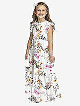 Front View Thumbnail - Butterfly Botanica Ivory Flower Girl Dress FL4038