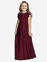 Front View Thumbnail - Cabernet Flower Girl Dress FL4038