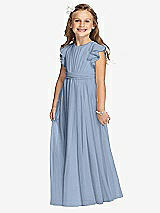 Front View Thumbnail - Cloudy Flower Girl Dress FL4038