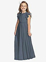 Front View Thumbnail - Silverstone Flower Girl Dress FL4038